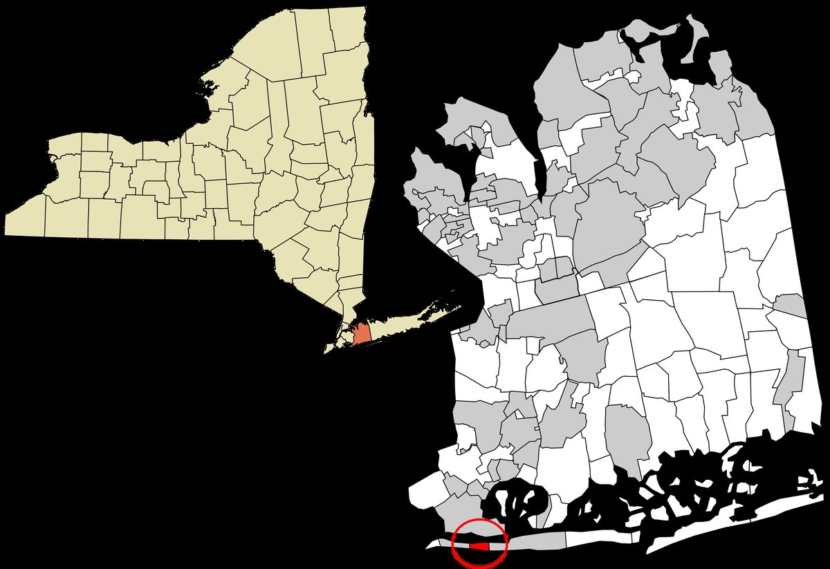East Atlantic Beach, NY - File:Nassau County New York incorporated and unincorporated areas East  Atlantic